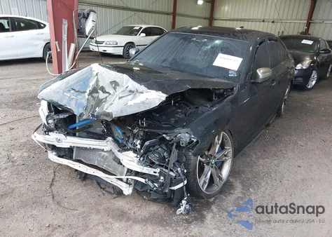 2018 BMW M550I xDrive из США, поврежденный, VIN WBAJB9C51JB035949